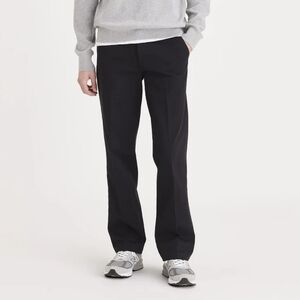 Dockers Workday Khakis, Classic Fit Wrinkle-Free  360 Flex Pants Black 44x30